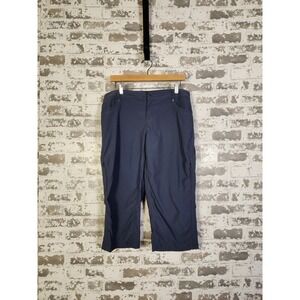 Kuhl‎ Capri Pants Womens 14 Blue Trekr Kapri Stretch Gorpcore Hiking Outdoor